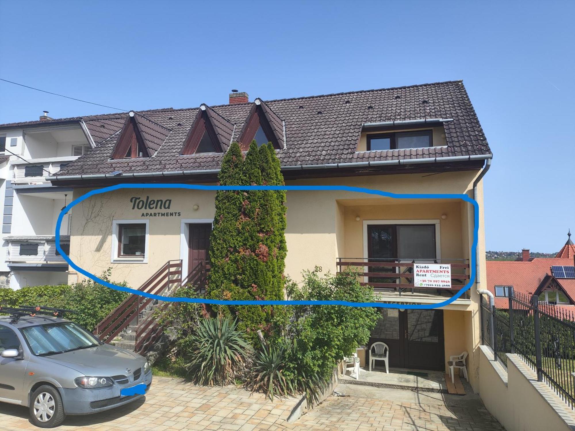 Tolena Heviz Apartments エクステリア 写真